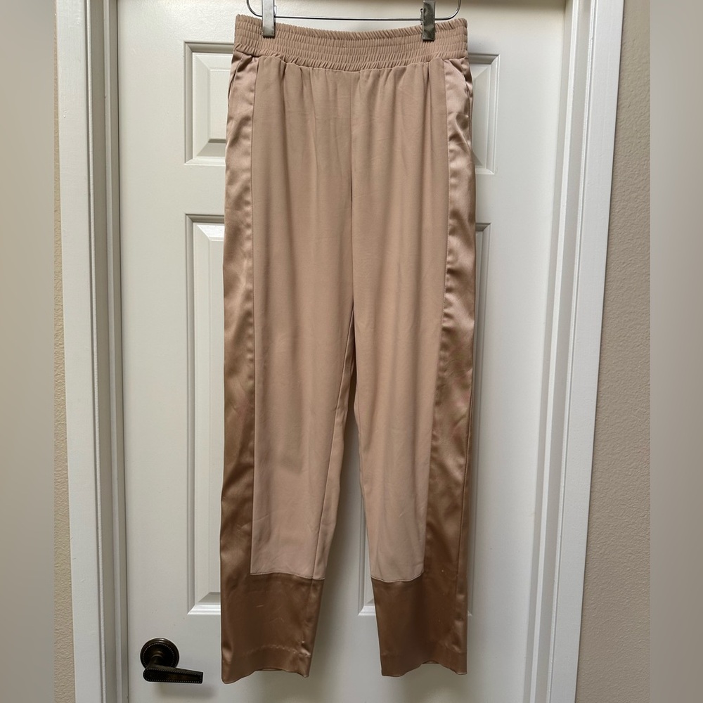 Sally Lapointe satin joggers